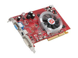 SAPPHIRE 100175L Radeon X1650PRO 512MB 128-bit GDDR2 AGP 4X/8X Video Card