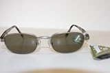 Bausch & Lomb I's Sunglasses Style 804 (Antique Silver Metal Frame with Gray Glass Lenses)
