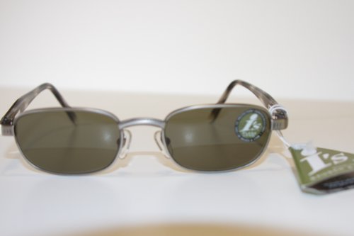 Bausch & Lomb I's Sunglasses Style 804 (Antique Silver Metal Frame with Gray Glass Lenses) product image