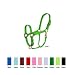 Procraft Premium Adjustable Nylon Halter Large Lim Procraft Premium Adjustable Nylon Halter Large Lim