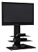Bush Furniture Myspace Collection, TV Stand, Espresso Ash