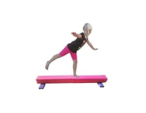 Balance Beam Pink 4 Foot Long 6.5 High