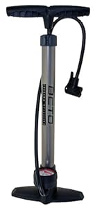 BETO Hochdruck Standpumpe, silber/schwarz