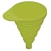 from Kitchen Craft Kitchen Craft Colourworks Collapsible Silicone Funnel, Green, 8cm Model CWCOLFUNGRN