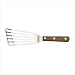 LamsonSharp Chef's Slotted Turner - Right-Handed - Walnut
