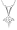 14k White Gold Princess Cut Diamond Solitaire Pendant (3/4 ct, I-J Color, I1-I2 Clarity)
