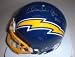 Charlie Joiner Autographed San Diego Chargers Riddell Throwback 1974 Mini Helmet with 
