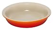 Le Creuset Stoneware Try Me Pie Dish, Volcanic, 19 Cm