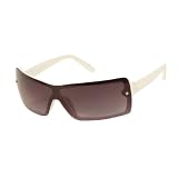"Overtime" Women's Fashion Frame Sunglasses, White