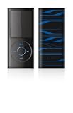 Belkin Ipod Nano 4G laser silicon sleeve, black and blue