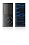 Belkin Ipod Nano 4G laser silicon sleeve, black and blue