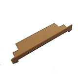フクビ FUKUVI 床用樹脂製換気器材 エアスリットＮエンドキャップイエローベージュ 【ASNEBG】
