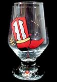Blazing Boots Design - Hand Painted - High Ball - All Purpose Glass - 10.5 oz.
