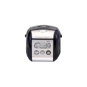 Sanyo ECJ-S35K 3-1 2-Cup Micro-Computerized Rice Cooker Warmer with Bread-Baking Function,... by Sanyo