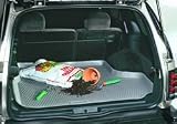 Molded Cargo Liner Design To Fit w/Double Decker Cargo System Covers Full Floor Area When Shelf Is Raised w/o Optional 3rd Seat Black