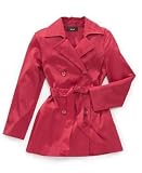BCX Girls Double Breasted Trench Coat