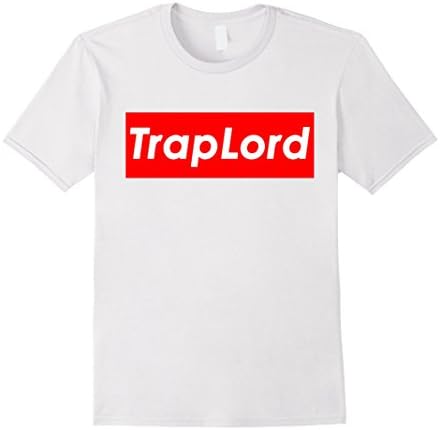 Men's Trap Lord Shirt The Master Of Beats Shirt Trap King Large White