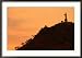 Christ Statue at Dusk, Dili, East Timor Framed Photographic Poster Print by John Banagan, 35x25