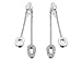 Fossil CZ Set Earrings