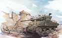 M-4A2(76)W Red Army Tank 1-72 Dragon