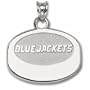 Columbus Blue Jackets "Blue Jackets Puck" Pendant - Sterling Silver Jewelry