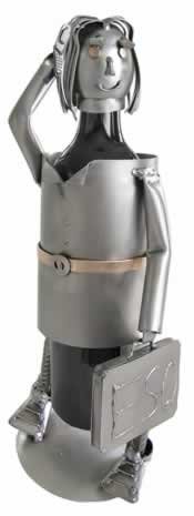 Esquire - Female Wine Caddie by H&K Sculptures