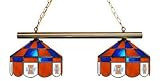 Illinois Fighting Illini 2-Light Executive Game Table Light NCAA College Athletics