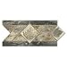 Dune Emphasis Ceramic Borders Floor 6x12 Lithos Gris Ceramic Tile & Stone