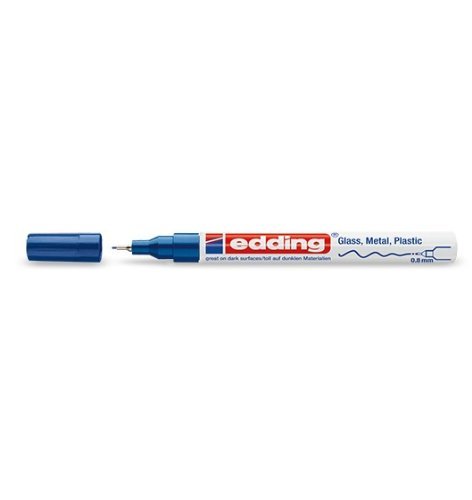 EDDING 780 PAINT MARKER PEN EXTRA FINE LOW ODOUR - BLUE