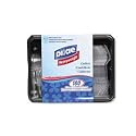 Plastic Heavyweight Variety Cutlery, Clear, Box Of 180