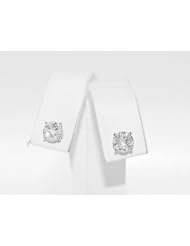 14K White Gold 1.43ct Diamond Stud Earrings