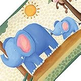 Jungle Adventure Animals - Kids Room Decor - Wallpaper Border