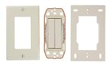 1-Gang Dual Rocker Decora Switch, Almond, WSS0S-D2A