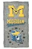 Michigan Wolverines 18 Clock Thermometer
