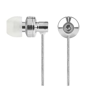 Skullcandy S2FMBZ-CZ Full Metal Jacket Stereo Headset (Chrome)