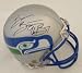 Brian Bosworth Autographed/Hand Signed Seattle Seahawks Mini Helmet