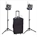 AmpliVox Sound Systems Half-Mile Hailer Kit with Wireless Powered Speakers