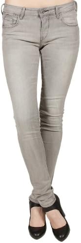 Parasuco Medium Rise Super Skinny Jeans in Grey 28 W US
