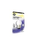 GE Lamps 41267 7.5-Watt Nightlight, Soft White, S11 1CD Light Bulb