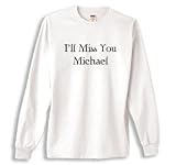 S.Horizon-I'll Miss You Michael Long Sleeve T-Shirt~White~Youth-MD