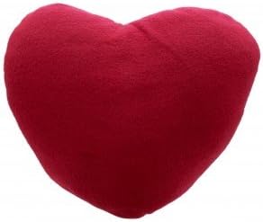 The Red Love and Hug Heart Shape Decorative Bed Pillow