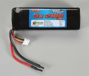 20 Cell 11.1V 2100mAh 3S LiPo Battery