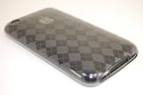 KingCase iPhone 3G & 3GS * Flexible Argyle Case (Smoke) 8GB, 16GB, 32GB