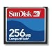 256MB Sandisk Compact Flash Card (Bulk) (Buy 3 or more Sandisk 256MB CF cards, get a free accessory bag)
