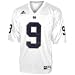 adidas Notre Dame Fighting Irish #9 White Replica Football Jersey (X-Large)