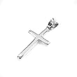 Silver Plain Cross Pendant Size: 53mm