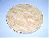 12 Round x 1 ¼ End-Grain Cutting Board by SimplyWood