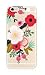 iPhone 6 / 6s, Deco Fairy Ultra Slim Silicone Floral Flower TPU Case Cover -Red Anemone Flower