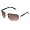 Silver Frame/Gradient Brown Lens