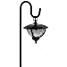 Northern International GL22785BK Cast Aluminum Palm Island Hanging Path Light, Black